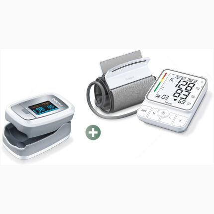 Beurer Upper Arm Monitor BM 51+ Beurer Pulse Oximeter PO 30
