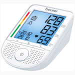 Beurer Talking Upper Arm Blood Pressure Monitor BM 49 + Non-Contact Clinical Thermometer FT 90 - Image 3