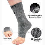 Vital Salveo Bamboo Charcoal and Germanium Ankle Sleeve - Image 2
