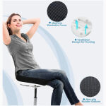 Dr Well Memory Foam Coccyx Comfort Ortho Cushion