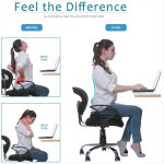 Dr Well Memory Foam Coccyx Comfort Ortho Cushion