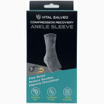 Vital Salveo Bamboo Charcoal and Germanium Ankle Sleeve - Image 11