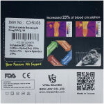 Vital Salveo Bamboo Charcoal and Germanium Ankle Sleeve - Image 14