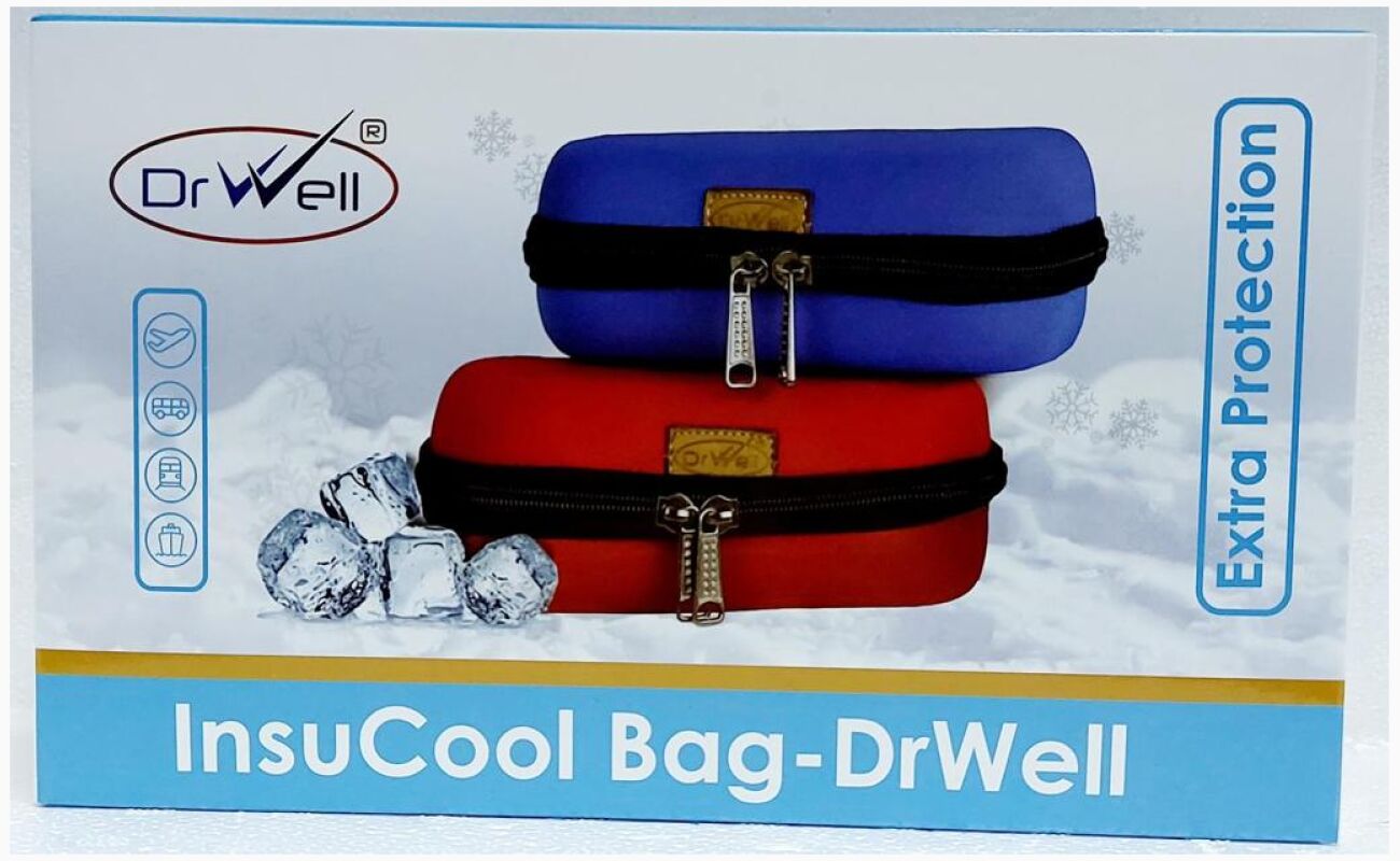 Dr Well Insulin Cooling Bag Extra Protection