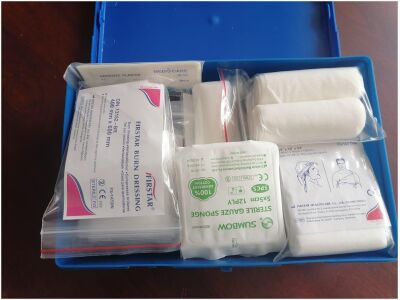 Yuwell First Aid Kit Plastic Size 35*27*8cm - Image 2