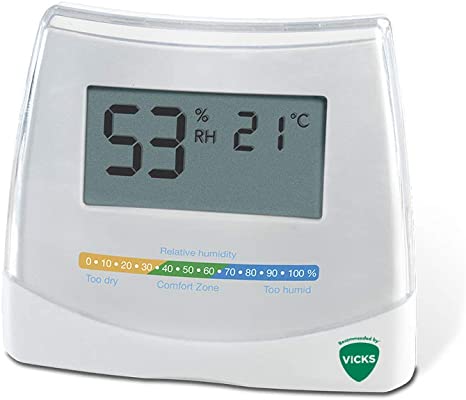 Vicks-Hygrometer-thermometer.jpg Vicks Hygrometer & Thermometer - Image 1