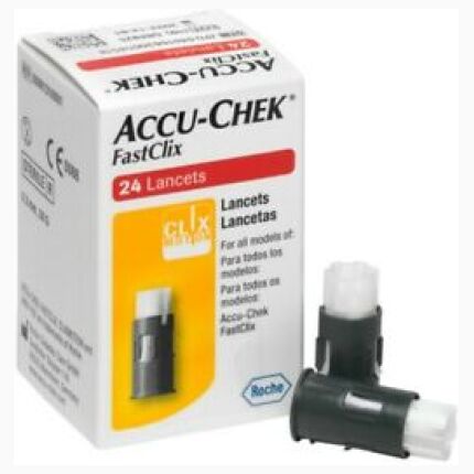 Accu-Chek Fastclix 24 Lancets