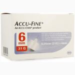 Accu - Chek Accu-Fine 0,25Mm (31G) X 6Mm -