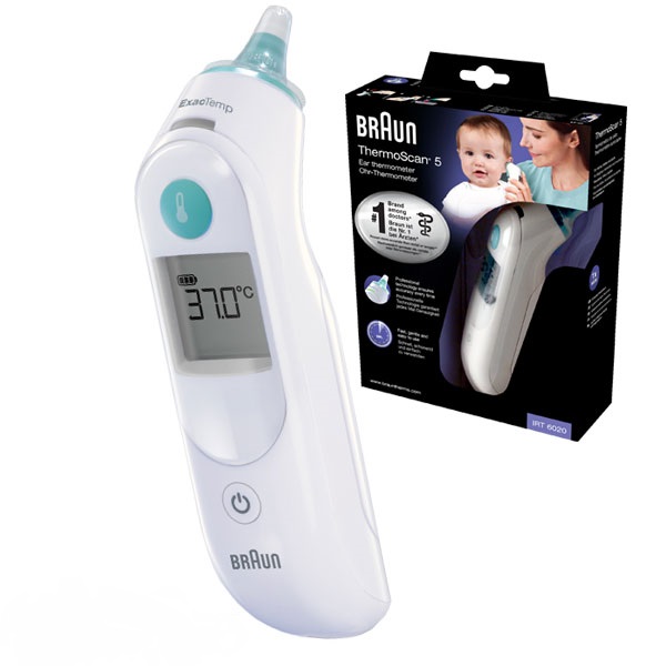 braun-thermoscan-6020-ear-thermometer.jpg Braun Thermoscan Irt 6020 - Image 1