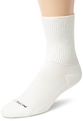 iik1.jpg Incrediwear Diabetic Incredisock Crew White - M - Image 1