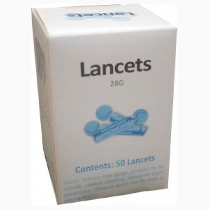 Lancets For Blood Glucose Monitoring System 50 Pcs