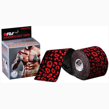 Ares Amazon Tape 5Cm X 5M Red Leopard