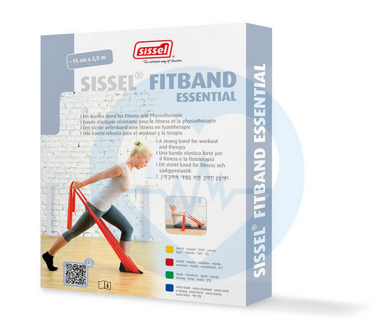 sis18.png Sissel Sissel® Fitband Essentials 15Cmx2,50M, Yellow (Light) - Image 1