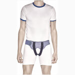 Hernia Belt Double Pad Grey