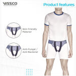 Hernia Belt Double Pad Grey - Image 5