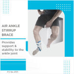 Vissco Air Ankle Brace Blue - Image 2