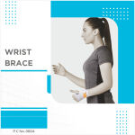 Vissco Wrist Brace Sports & Workout Grey - Image 2