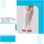 Vissco Anti-Embolism Knee Mild Support White - Image 2