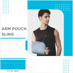 Vissco Arm Pouch Sling Mild Support Grey - Image 2
