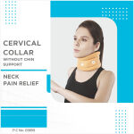 Vissco Cervical Collar without Chin Support Beige - Image 2