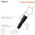Vissco Knee Stabler Long Black 19" Brace - Image 7