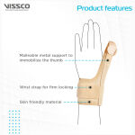 Vissco Thumb Spica Support Beige - Image 7