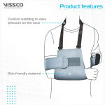 Vissco Shoulder Immobilizer Grey - Image 7