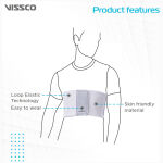 Vissco Injured Rib Belt Grey 1pc - Image 7