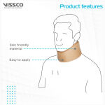 Vissco Cervical Collar Soft Beige - Image 7