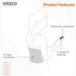 Vissco Heating Belt Ortho Grey - Image 7