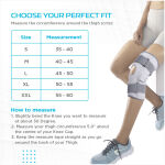 Vissco Stretchable Hinged Elastic with Open Patella - Image 6