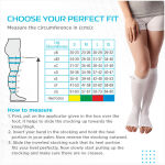 Vissco Anti-Embolism Knee Mild Support White - Image 5