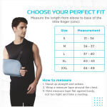 Vissco Arm Pouch Sling Mild Support Grey - Image 6
