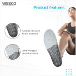 Vissco Superfly Insoles Grey - Image 5