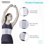 Vissco Injured Rib Belt Grey 1pc - Image 5