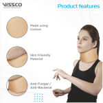 Vissco Cervical Collar Soft Beige - Image 5