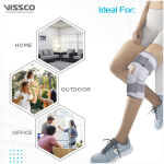 Vissco Stretchable Hinged Elastic with Open Patella - Image 4