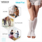 Vissco Anti-Embolism Knee Mild Support White - Image 3