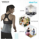 Vissco Lumbocare Lumbo Sacral Belt Grey - Image 4