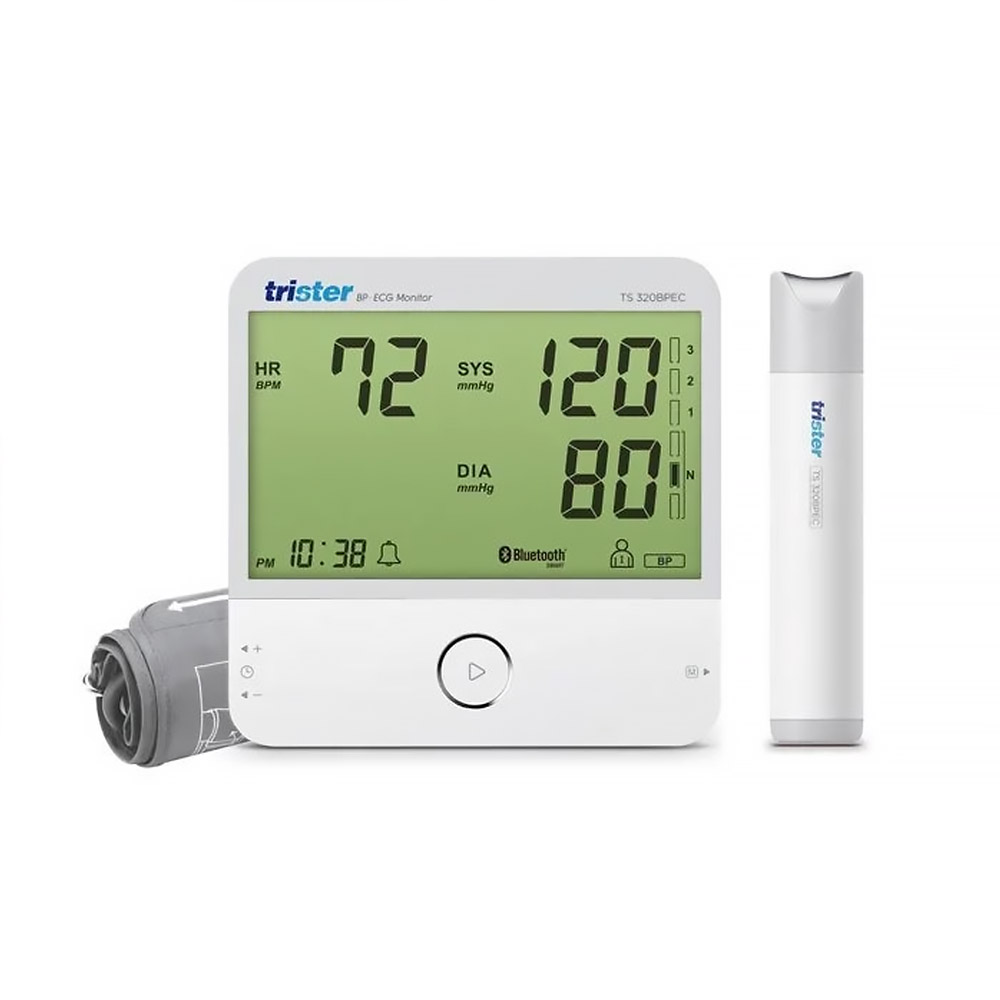 Trister-Advanced-Blood-Pressure-Monitor-with-ECG-01.jpg Trister Advanced Blood Pressure Monitor with ECG - Image 1