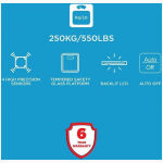 Trister Bariatric Personal Weighing Scale 250kg - Image 3