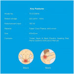 Trister Neck & Back Electric Heating Pad - Image 3