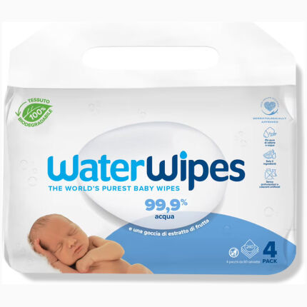 Water Wipes Pure Baby Wipes 4x60