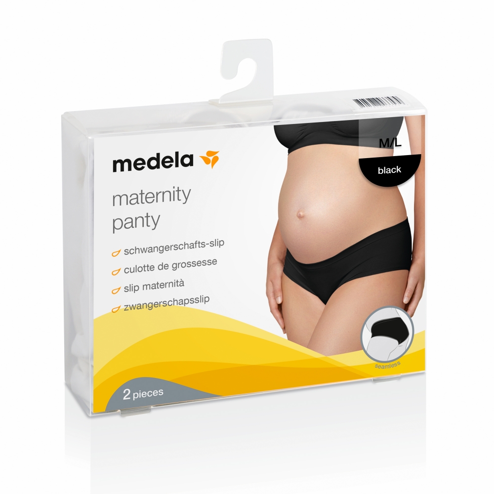 mid2.jpg Madela Maternity Panty Black (Size: M/L) - Image 1
