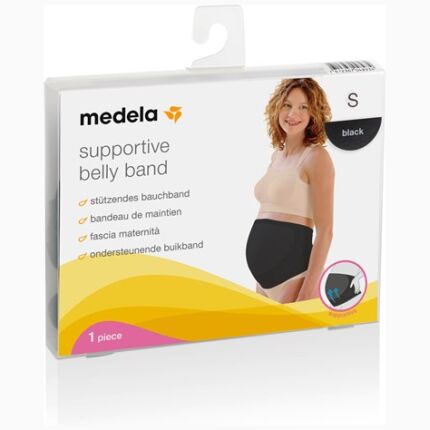 Madela Supportive Belly Band Black (S)