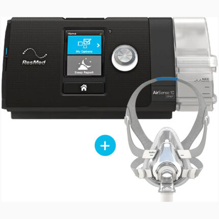 ResMed AirSense™ 10 Autoset™ Automatic CPAP Machine + AirFit F20 Mask