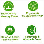 Vital Orthopedic Memory Foam Pillow Bamboo Cover - Image 7