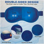 Vital Hot-Cold Eye Mask with Gel Beads - Image 3
