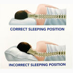 Vital Orthopedic Memory Foam Pillow Bamboo Cover - Image 5