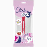 Click Joy 3 Strawberry Razor 1pc